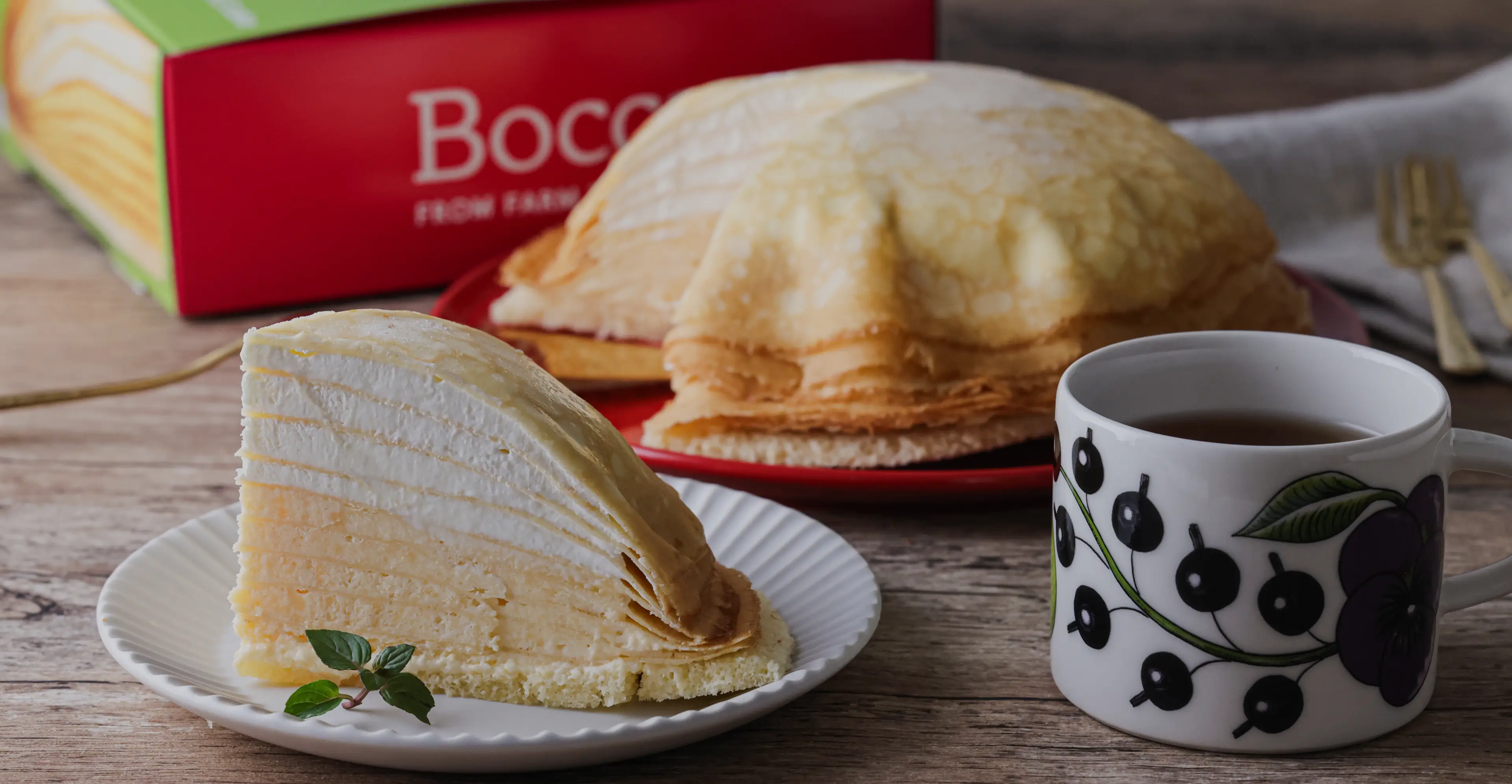 Instagram目指せ10,000人フォロワー プレゼントキャンペーン｜牧家の“推しスイーツ”を教えてキャンペーンを開催！みなさんに支えられて、@bocca_pr はもうすぐ“フォロワー1万人”感謝の気持ちを込めて、牧家のミルクレープをプレゼント｜好きなスイーツを選んで「コメントするだけ」